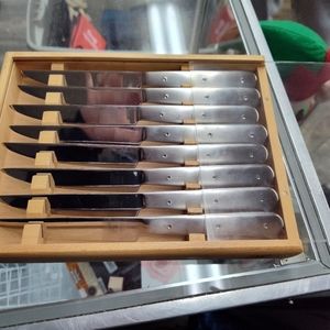 ZWILLING Stainless Porterhouse 8 Piece Steak Knife Set